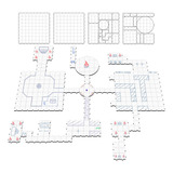 Grid De Batalha Modular Riscável Rpg Battle Grid D d