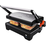 Grill Cadence Inox 1600w Chapa Firme Grl621