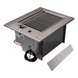 Grill Churrasqueira De Embutir Little Gás Sem Tampa