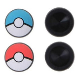 Grip Borrachinha Para Joy con Pokébola Nintendo Switch