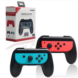 Grip Controller Adaptador Suporte Joy con Nintendo Switch Cor Preto