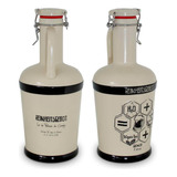 Growler Cerâmica Lei Da Pureza 2l Areia Mondoceram