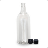 Growler Garrafa Pet Cristal 1 Litro 10 Unidades Kombucha