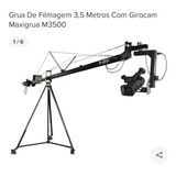Grua De Filmagem 3 5 Metros Com Girocam Maxigrua M3500