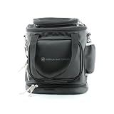 Gshield Bolsa Para Equipamentos De Pesca 18L Resistente A Água Com Bolsos Externos Ideal Para Iscas Molinetes Carretilhas Pescaria E Viagem Hybrid Preta