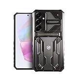 Gshield Capa Case Capinha Snap Guardian Com Alça Kickstand E Compartimento Exclusivo Para Guardar Cartões- Samsung Galaxy -A35-