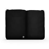 Gshield Capa Case Para Notebook Aveludada Com Alça E Bolso Externo Com Zíper Survivor Preta 15 6 17 3 Polegadas 32x42 Cm 