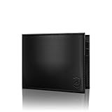 Gshield Carteira Masculina RFID Em Couro Legítimo 100- Animal Ultra Slim- Preta