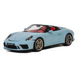 Gt Spirit 1 18 Porsche 911 991 2 Speedster 2019 Azul