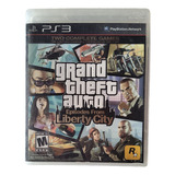 Gta Episodes From Liberty City Ps3 Jogo Mídia Física Nf
