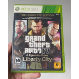 Gta Iv & Episodes From Liberty City Original Físico Xbox 360