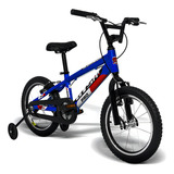 Gtsm1 Bicicleta Infantil Aro 16 Freio V brake Advanced Kids Cor Azul Tamanho Do Quadro Tamanho Unico