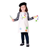 Gtx Pintor Infantil Cosplay Uniforme Vestido Profissional