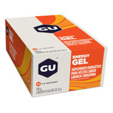 Gu Energy Gel Caixa 24 Sachês Sabor Laranja Tangerina