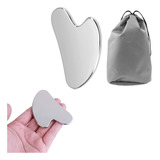 Guacha Inox Massagem Facial Drenagem Skincare Anti Idade