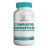 Guaraná 200mg Catuaba 200mg Marapuama 200mg 60 Cápsulas