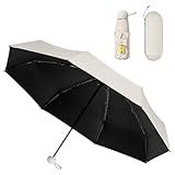 Guarda Chuva De Bolso Ultra Compacto E Versátil Mini Guarda Chuva Dobrável Com Proteção UV Leve E Portátil Inclui Estojo Estilo Cápsula Para Chuva E Sol Cores Aleatórias