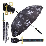 Guarda Chuva Demon Slayer Cabo Katana De Muichiro Tokito