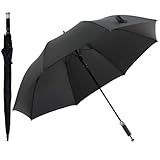 Guarda Chuva Grande Preto Reforçado Bengala Automático Unissex Casita