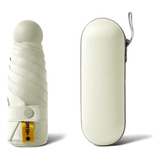 Guarda Chuva Pequeno De Bolso Portátil Anti uv Case Brinde