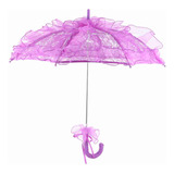 Guarda chuva Violet Props Bridal Lace