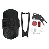 Guarda Lamas Traseiro De Motocicleta Com Refletor Substituição De Proteção De Pneu De Alta Resistência Para Ninjia 250 300 400 Tampa Da Roda Para Aba De Lama Eficiente E