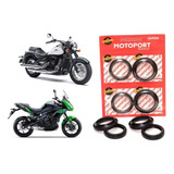 Guarda Pó Bengala Retentor Kawasaki Versys650 Vulcan900