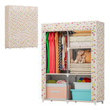 Guarda Roupa Armario Dobravel Organizador Quarto Prateleira