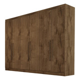 Guarda Roupa Casal 6 Portas 4 Gavetas Mdf Oslo Made Marcs