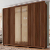 Guarda roupa Casal Centurium 6 Portas Reflecta 4 Gavetas