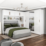Guarda roupa Casal Modulado 5 Portas Santiago 3 Portas Eiwt