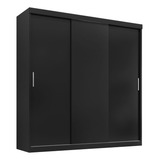 Guarda Roupa Casal Paris 3 Pts Corre 2gav Cor Onix