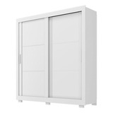 Guarda Roupa Casal Titanium Branco Zanzini