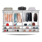 Guarda Roupa Closet Aramado Sem Portas Clr285 3 40m