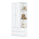 Guarda Roupa De Bebê 2 Portas 2 Gavetas Sonho Encantado Wt