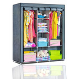 Guarda Roupa Dobrável Organizador Portátil Armário Grande