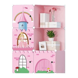 Guarda Roupa Modular Infantil Estante Organizador Brinquedos