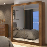 Guarda roupa Solteiro Madesa Dallas Plus 2 Portas De Esp R Cor Rustic