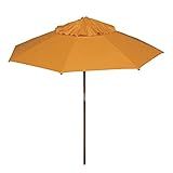 Guarda Sol Ombrelone Ø 2 40 M S Abas Laranja