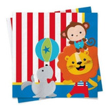 Guardanapo Circo 2 24 5x24 5cm C 20 Unidades Cromus