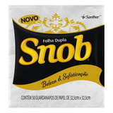 Guardanapo De Papel Folha Dupla Snob 32 5cm X 32 5cm Pacote 50 Unidades