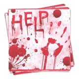 Guardanapo De Papel Halloween Help Cromus 20 Unid Pequeno