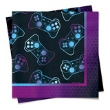 Guardanapo Gamer 24 5x24 5cm C 20 Unidades Cromus