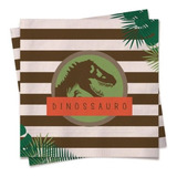 Guardanapo Mundo Dinossauros 25x25cm C 20 Unidades Cromus