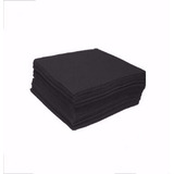 Guardanapo Oxford 25x25cm Preto Ou Branco Kit 10 Unidades