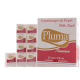 Guardanapo Papel Folha Dupla 24x24 Cm Pluma C 450 Unid