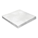 Guardanapo Papel Folha Dupla Decorado Liso Branco 20 Unid