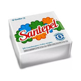 Guardanapo Papel Folha Simples 24x22cm 50fls Santepel