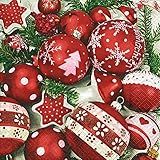 Guardanapo Snow White In Red Paper Design PP 60741 Multicor 33 X 33 Cm