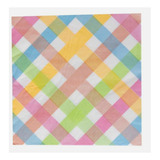 Guardanapos De Papel Linha Luxo Xadrez 33x33cm 20 Unid